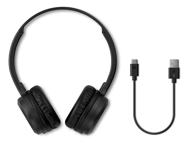 Audífonos Headset Bluetooth Philips Tah3209 Negro – imagen 2