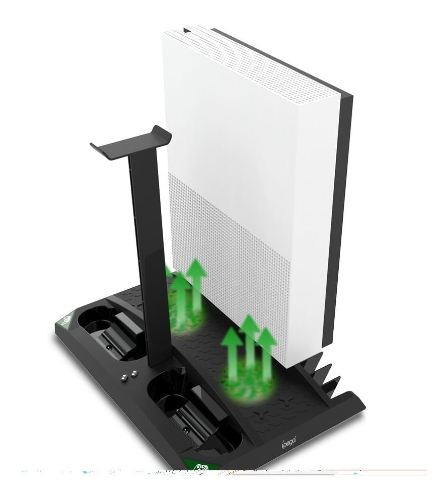Soporte Estacion Multifuncional Cargador Xbox X/S Ipega PG-Xb007 Blanco – imagen 3