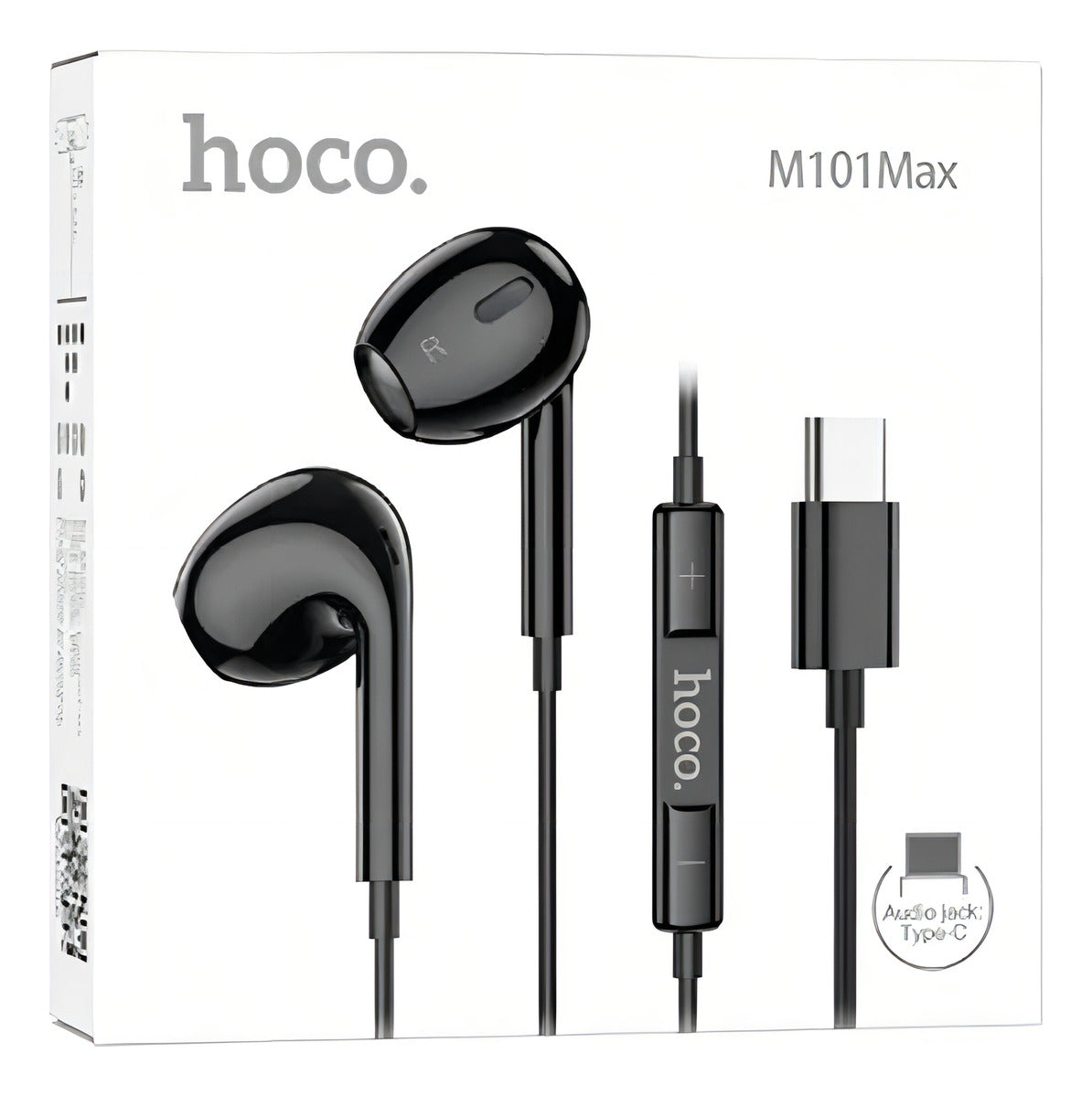 Audífonos In Ear Hoco M101 Max Crystal Tipo C Negro – imagen 3
