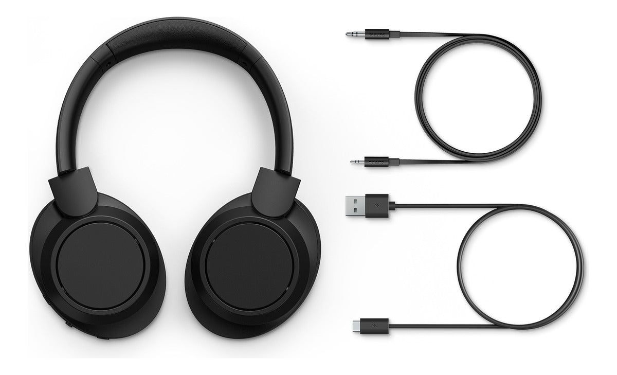 Audífonos Headset Bluetooth Philips Tah6509 Noise Canceling Pro Negro – imagen 2
