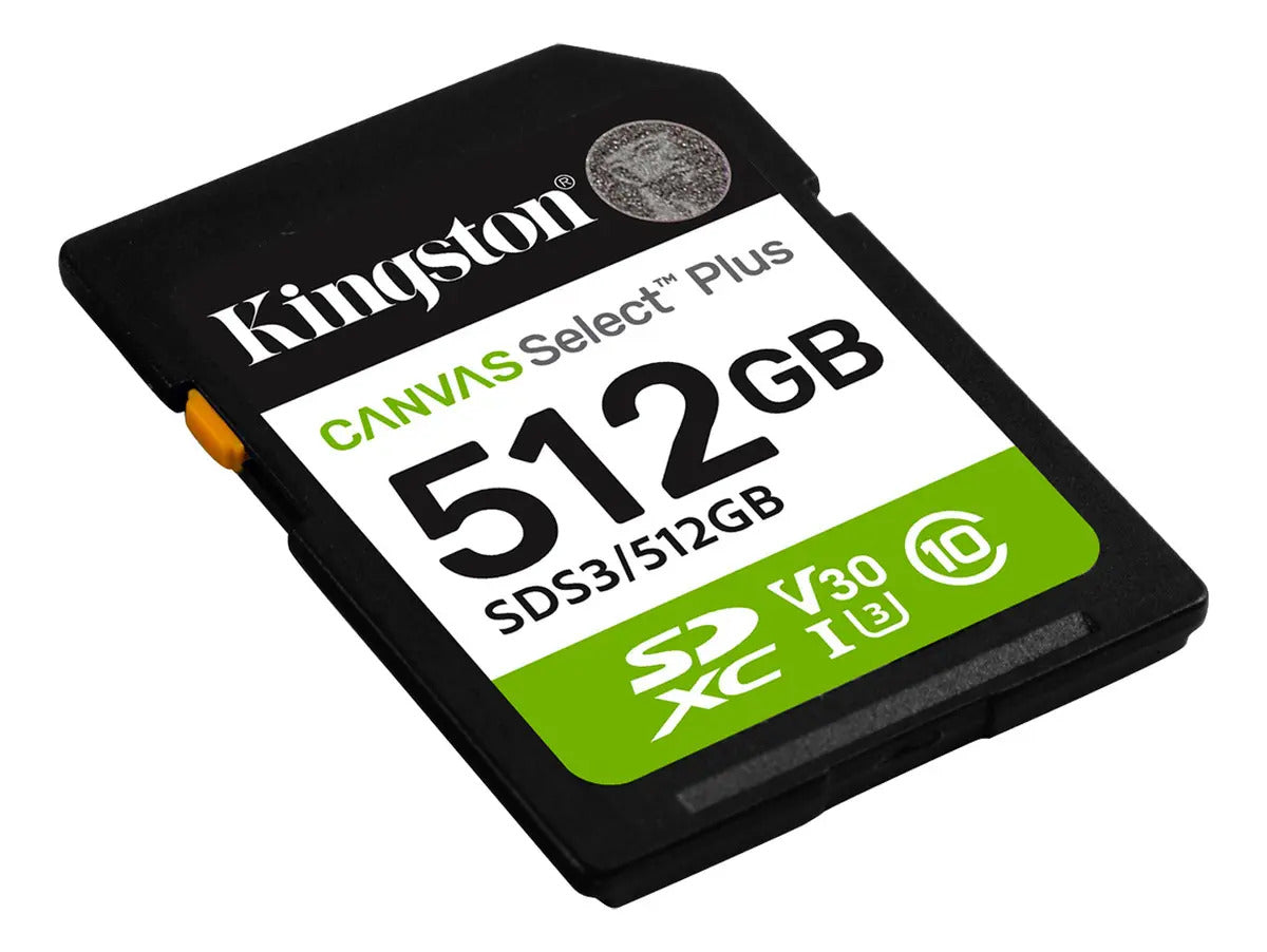 Memoria Tarjeta Sd Kingston Canvas Select Plus 512 Gb Clase 10 – imagen 3