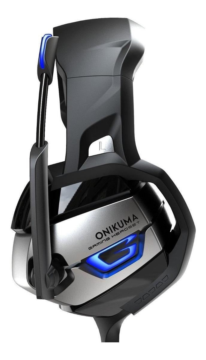 Audífonos Gamer Onikuma K5 Pc Ps5 Ps4 Xbox Negro Azul – imagen 3