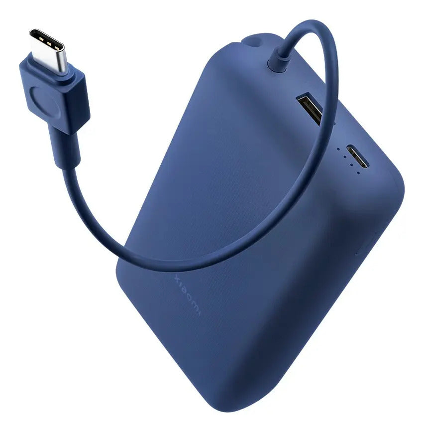 Powerbank Carga Rapida Xiaomi 20000mAh 33W Con Cable Azul – imagen 2