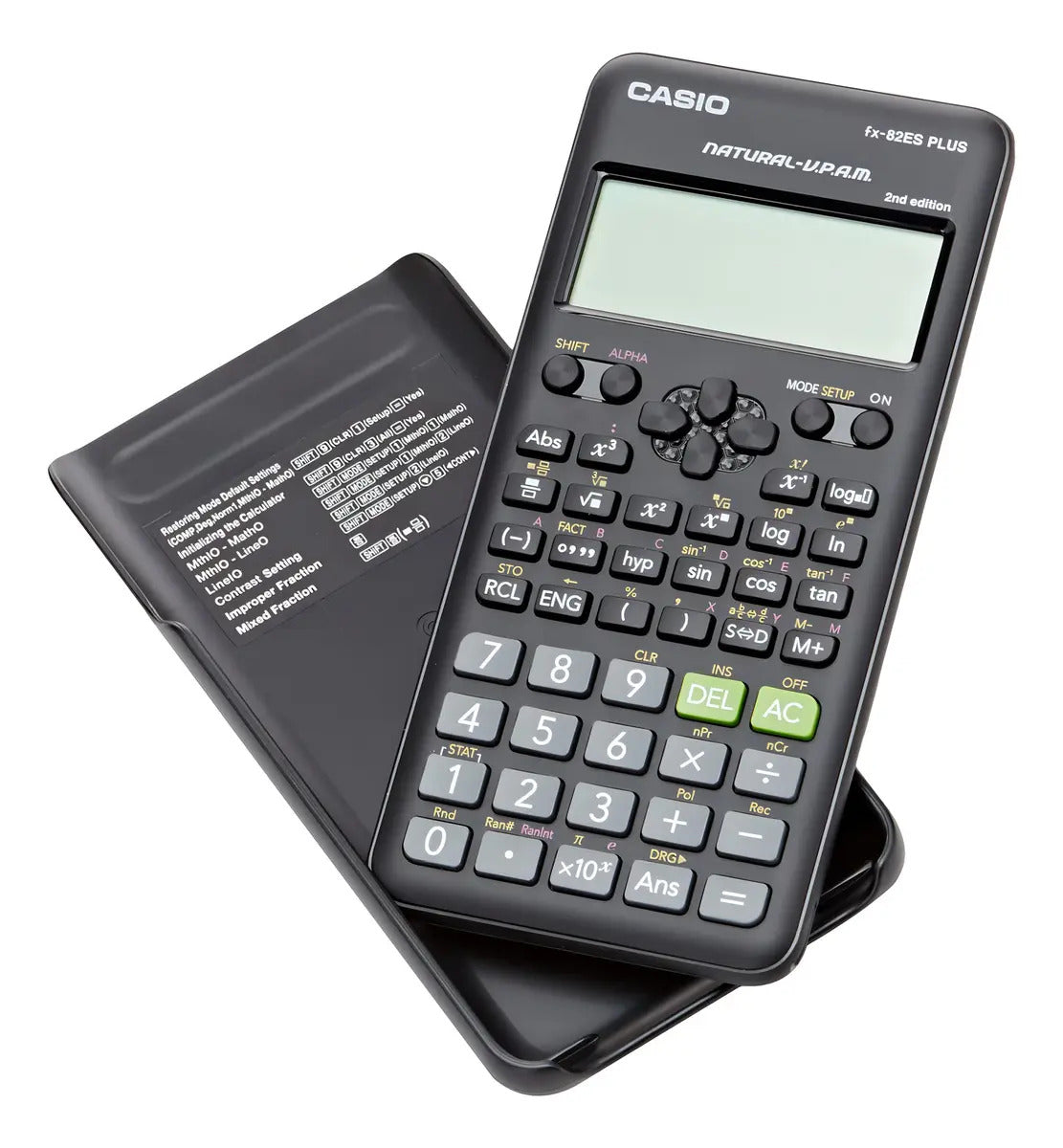 Calculadora Científica Casio Fx-82es Plus-2 252 Funciones Negro – imagen 2