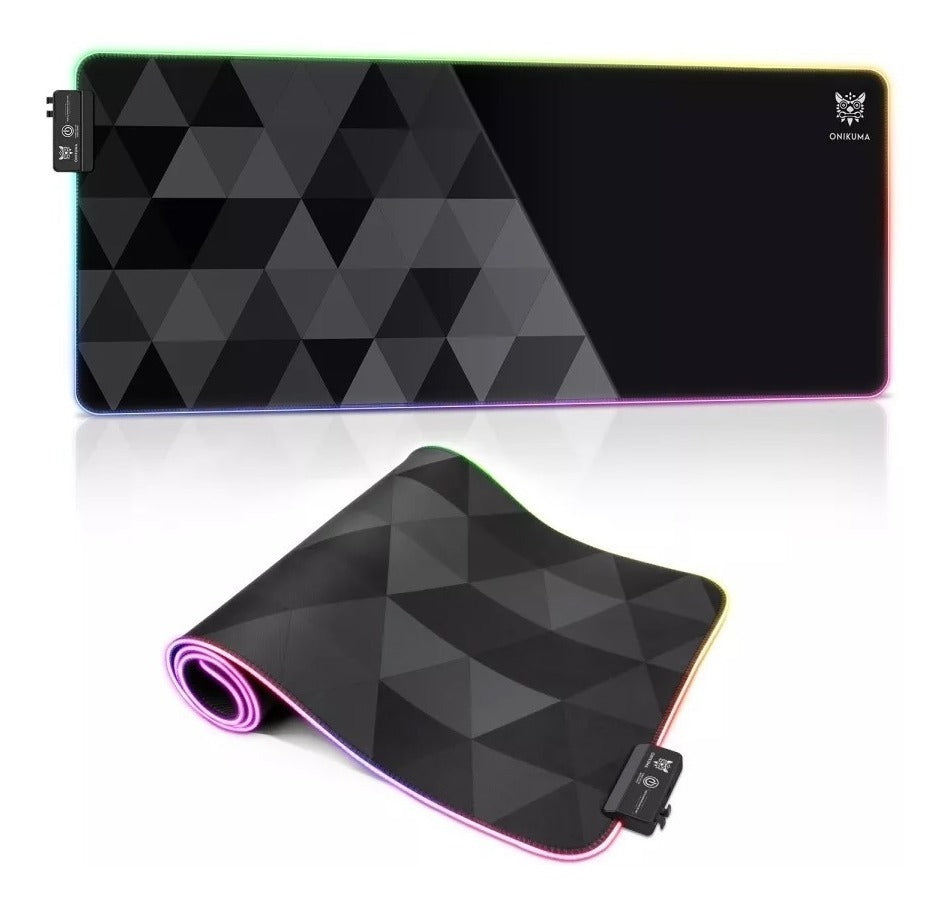 Mousepad Gamer Onikuma G6 Extra Largo 80x30cm Rgb Negro – imagen 5