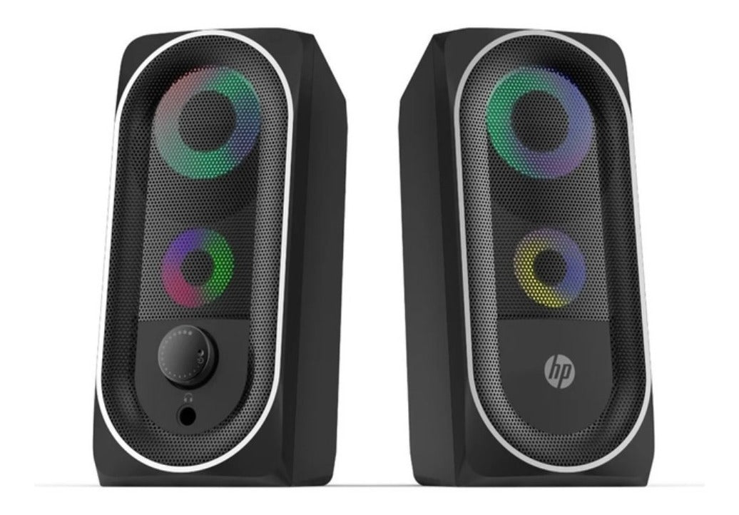 Parlantes Gamer Hp Dhe-6001 6w Stereo Rgb Negro – imagen 3