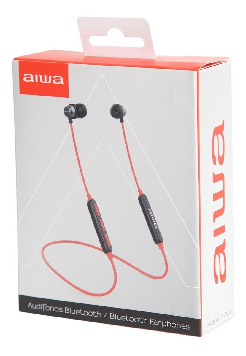 Audifonos Inalámbricos Bluetooth Aiwa Aw - 680bt Rojo – imagen 3