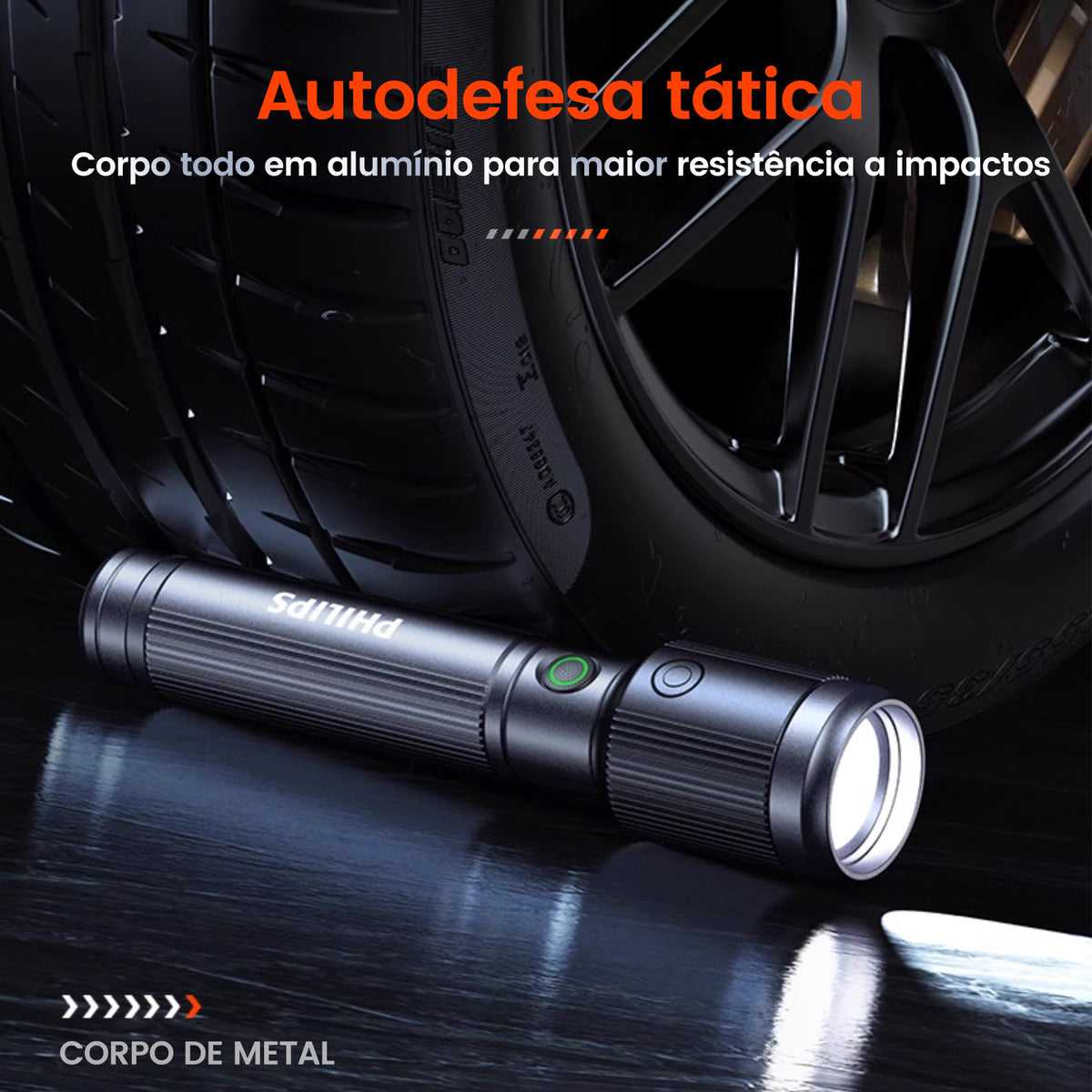 Linterna Recargable Philips 15w Tipo C 650 lm SFL2141/56 Gris – imagen 2