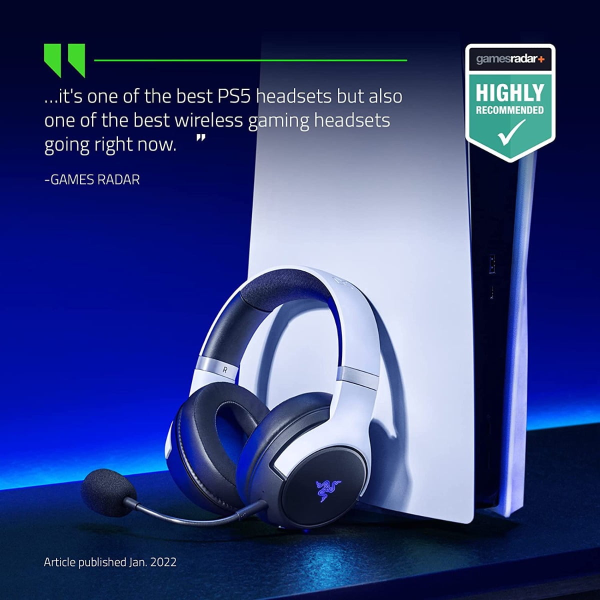 Audifonos Gamer Inalambrico Razer Kaira Pro Playstation 5 Pc – imagen 3