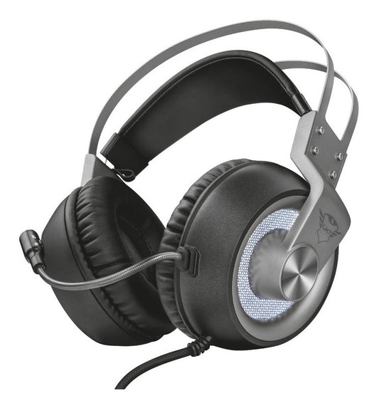 Audífono Gamer Trust Gxt 435 Sonido 7.1 Usb Pc Negro