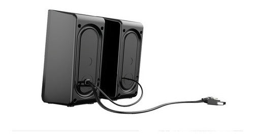 Parlantes Gamer Gamenote Sk202 Rgb Negro – imagen 2