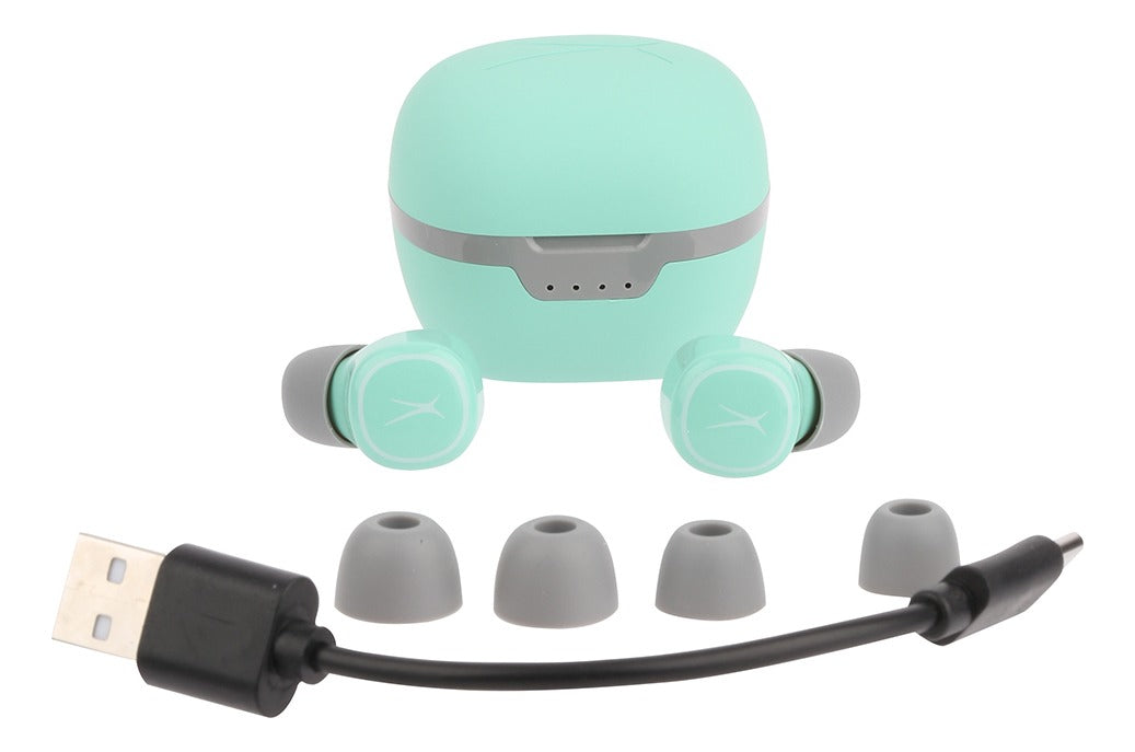 Audifonos Inalámbricos Bluetooth Altec Lansing Nanopods Mzx559 Verde – imagen 3