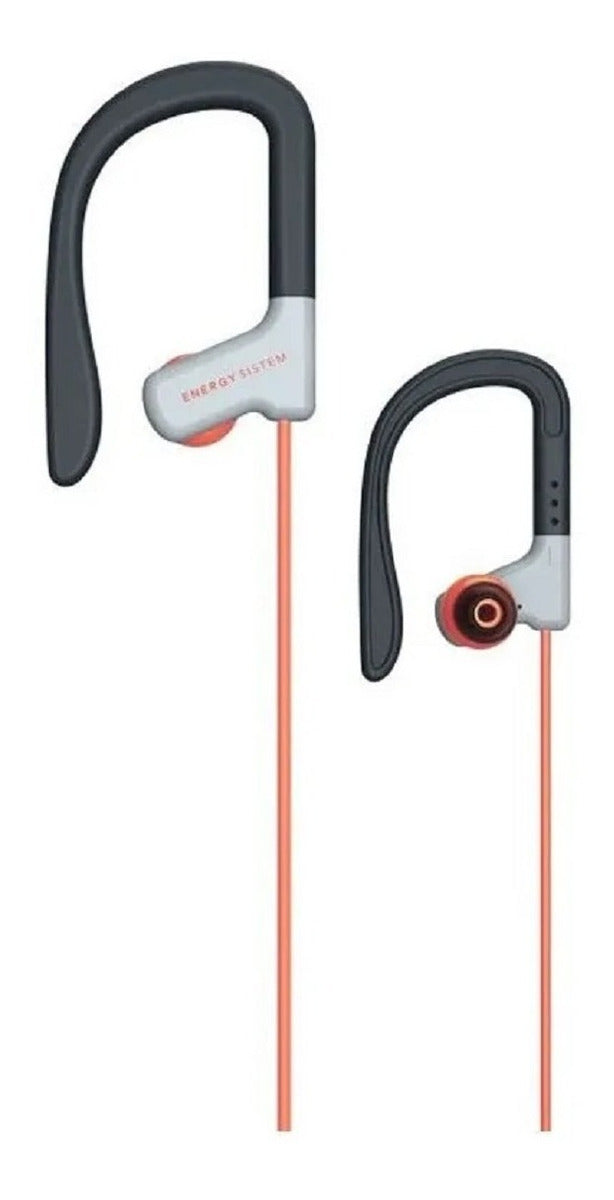 Audifonos Energy Sistem Earphones Sport 1 Microfono Rojo – imagen 3