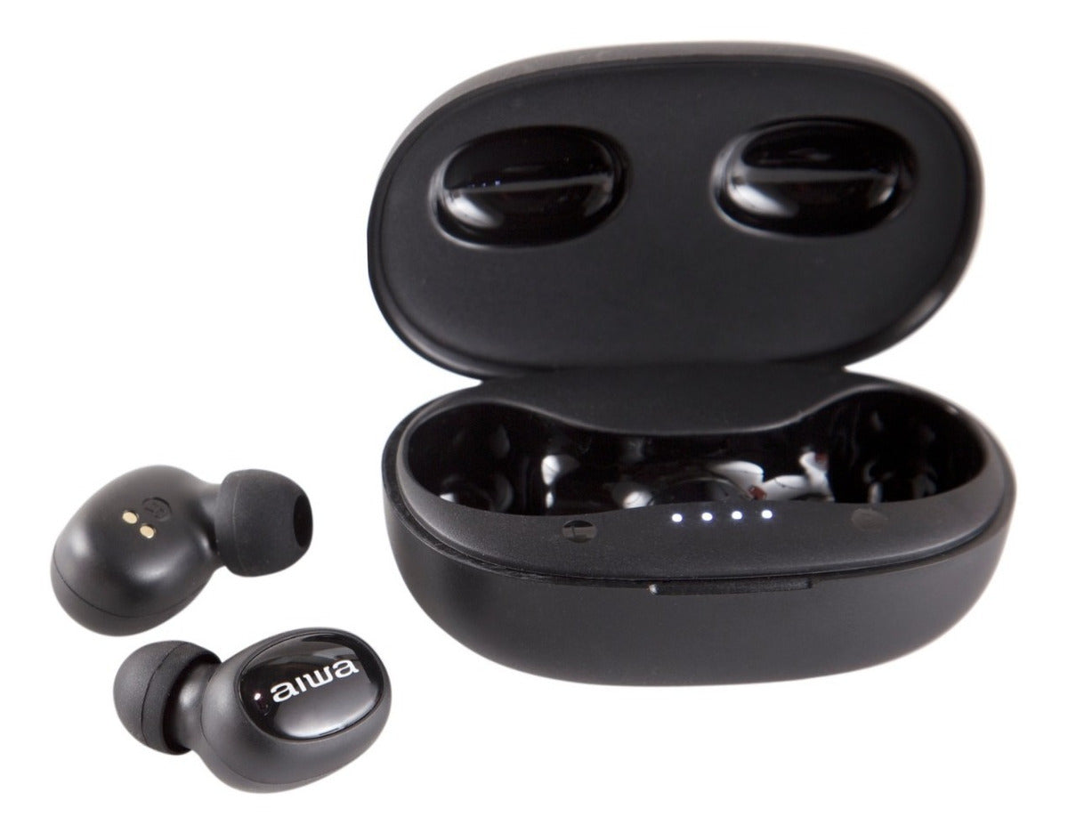 Audifonos Inalámbrico Bluetooth Aiwa Aw7 Tws Negro – imagen 2