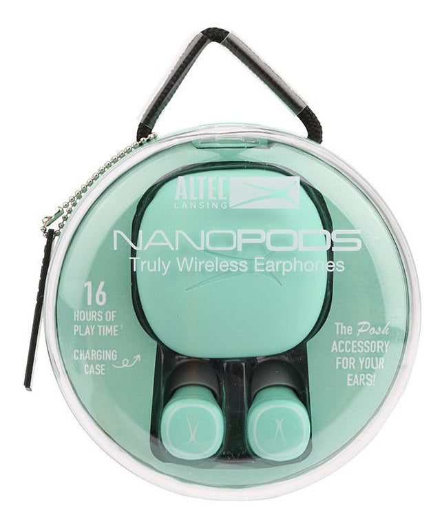 Audifonos Inalámbricos Bluetooth Altec Lansing Nanopods Mzx559 Verde – imagen 2