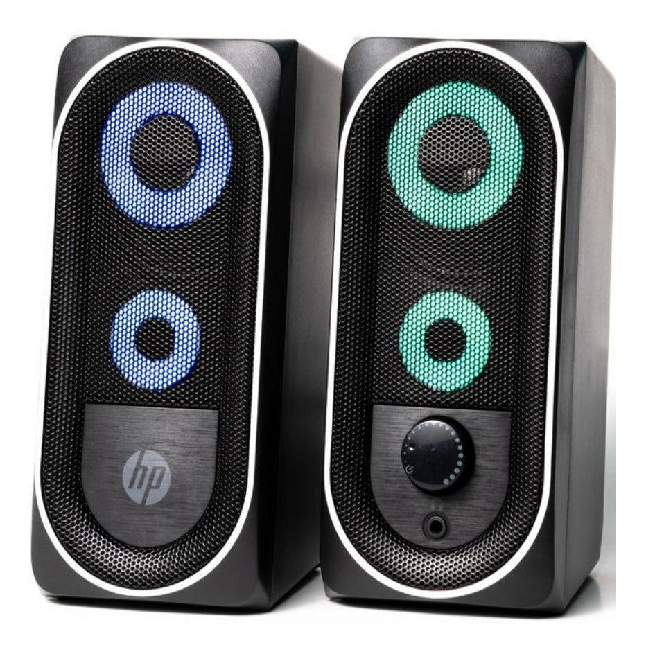 Parlantes Gamer Hp Dhe-6001 6w Stereo Rgb Negro – imagen 5