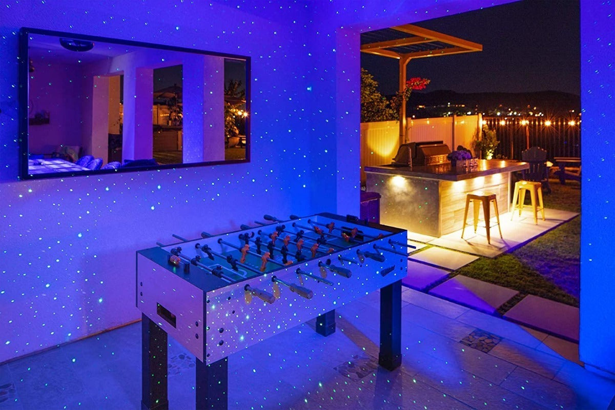 Proyector Sky Project Laser Estrellas Con Nube Nebulosa Led Njoytech – imagen 5