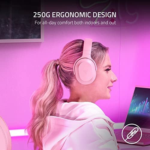 Audifonos Gamer Razer Inalambricos Barracuda X Rosado – imagen 5