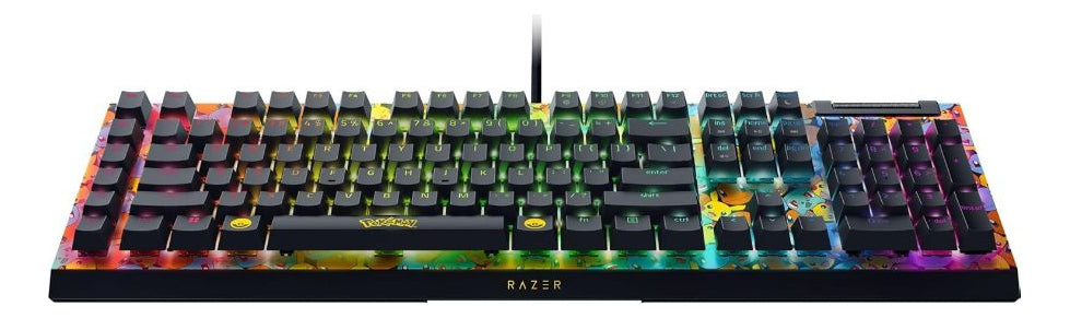 Teclado Gamer Mecanico Razer Blackwidow V4 x Green Rgb Ingles Pokemon – imagen 2