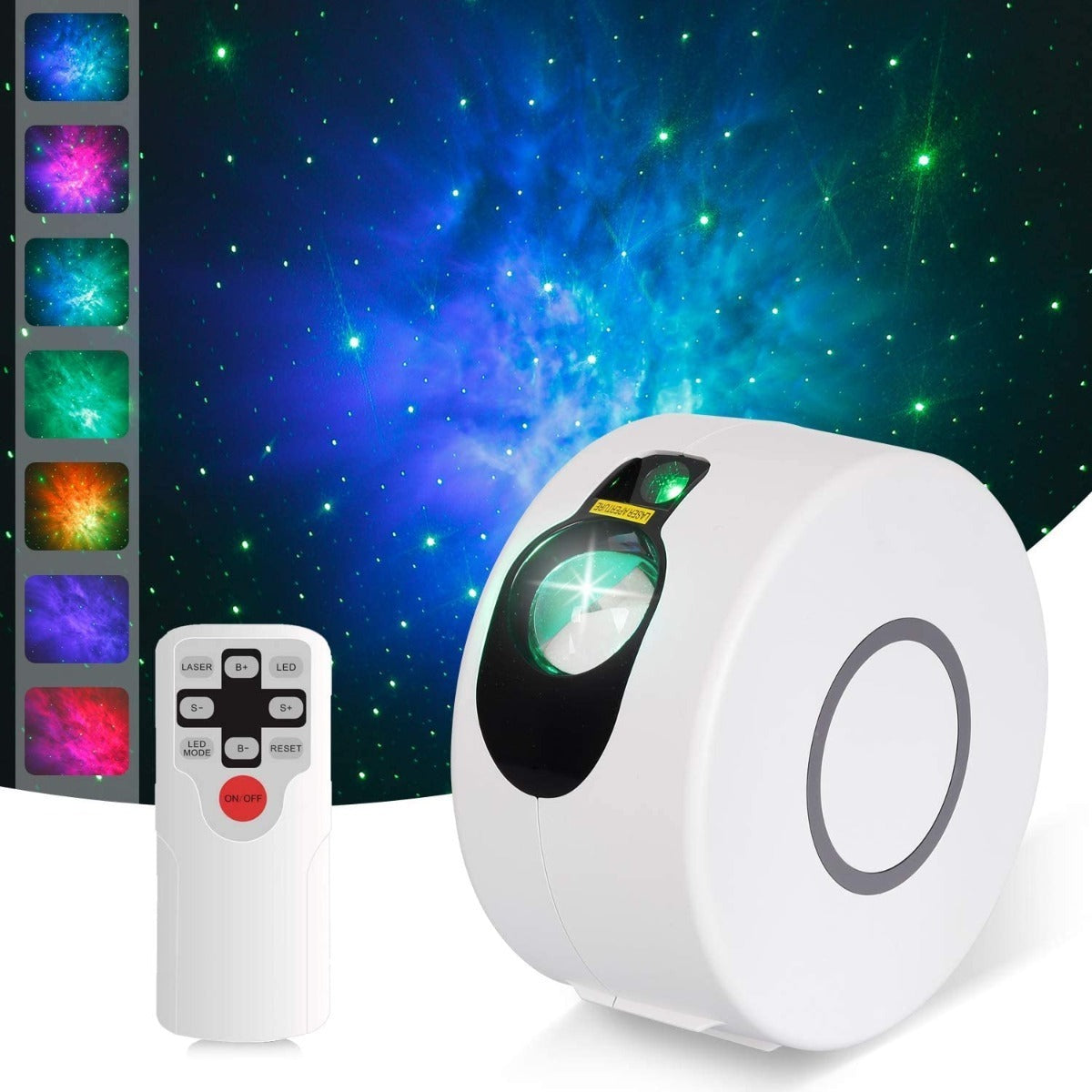Proyector Sky Project Laser Estrellas Con Nube Nebulosa Led Njoytech – imagen 3