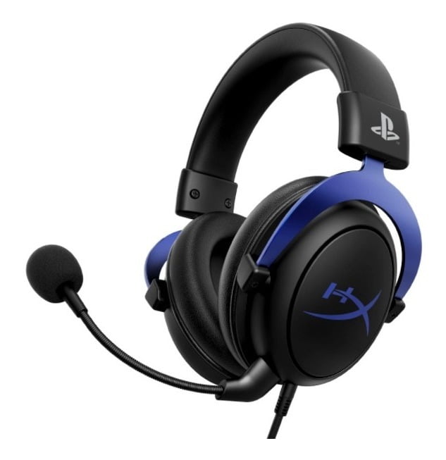 Audífonos Gamer Hyperx Cloud Ps4 Ps5 Negro Azul – imagen 2