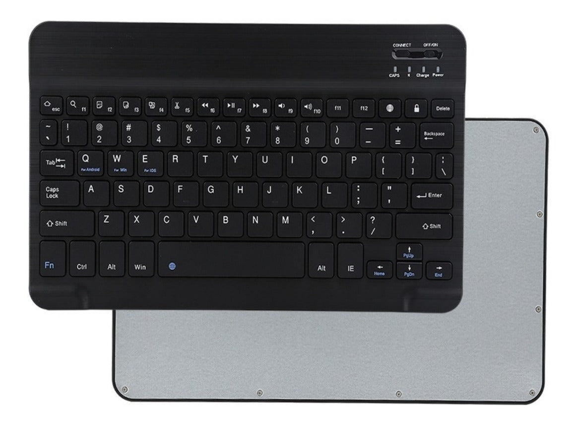 Teclado Bluetooth Recargable 10 Pulgadas Español Negro – imagen 3