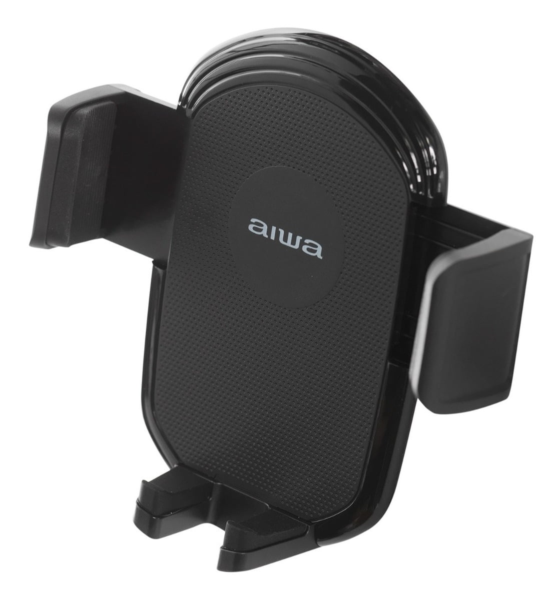 Kit Cargador Auto Aiwa Con Soporte Y Cable Aw-h73c Negro – imagen 3