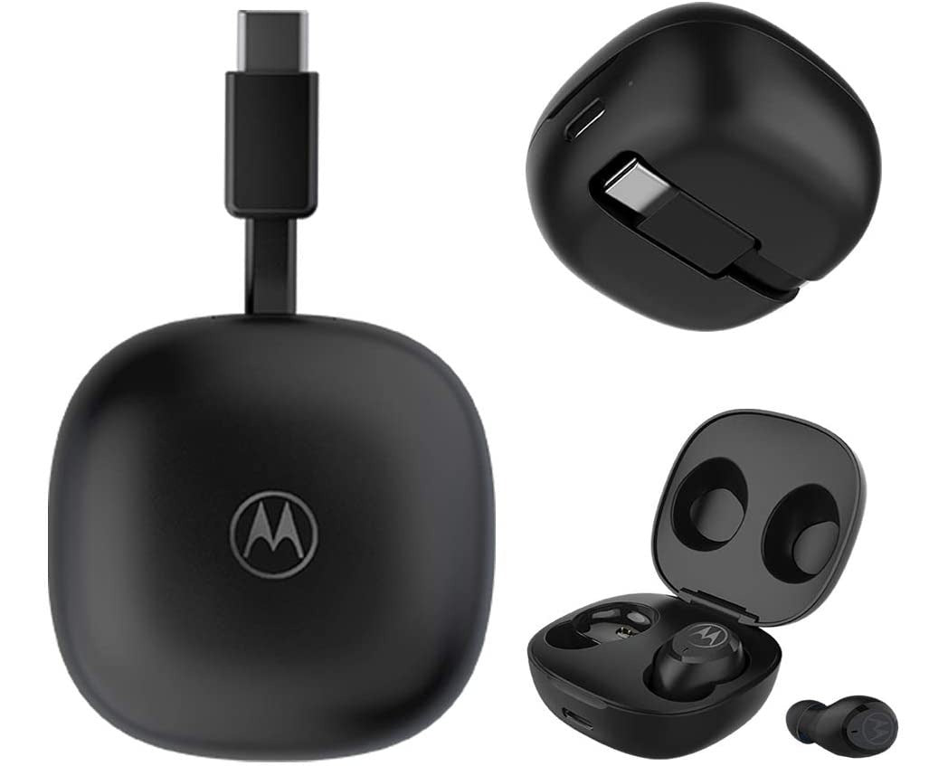 Audífonos Bluetooth Motorola Moto Buds Charge Bt Ipx5 Negro – imagen 5