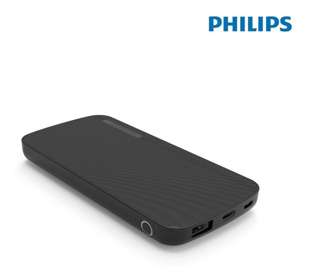 Powerbank Bateria Portatil 10000 Mah Philips Dlp9902 Negro – imagen 2