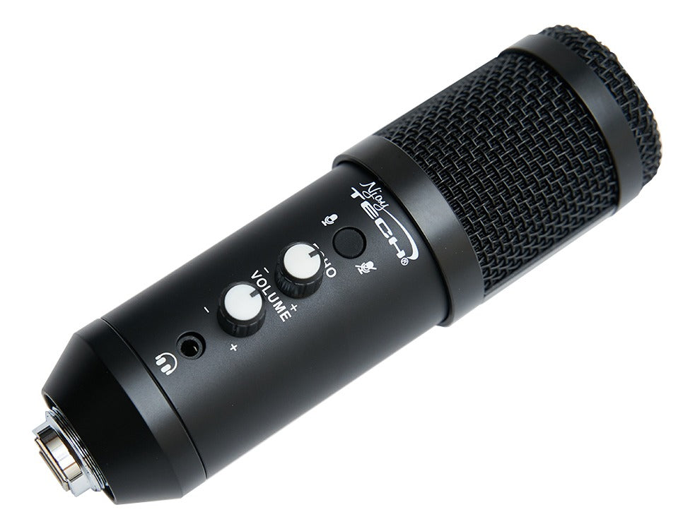 Micrófono Streamer Condensador Cardioide Usb Njoytech Negro – imagen 6