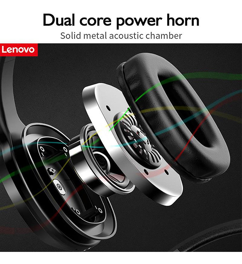 Audifonos Bluetooth Lenovo HD 300 Negro – imagen 4