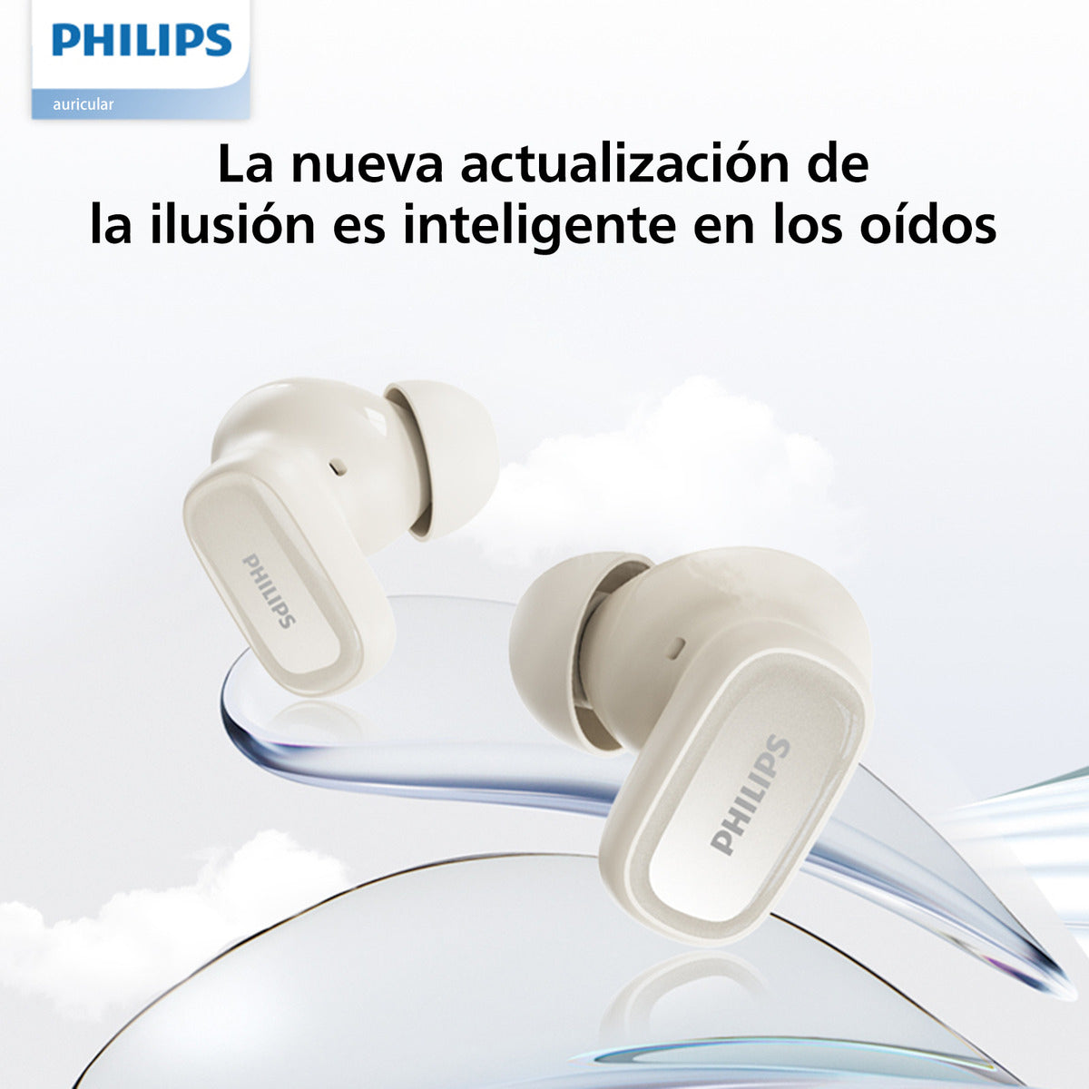 Audífonos In Ear Bluetooth Philips Tat2569 Con Microfono Blanco – imagen 3