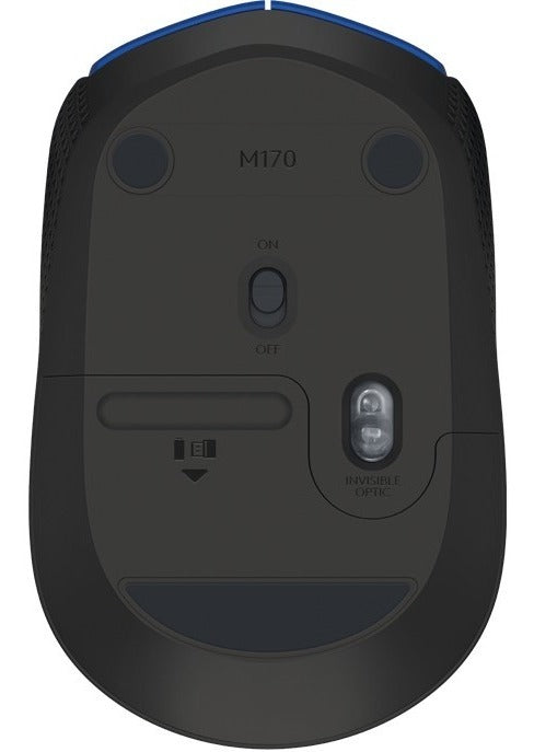 Mouse Wireless Logitech M170 Azul – imagen 2