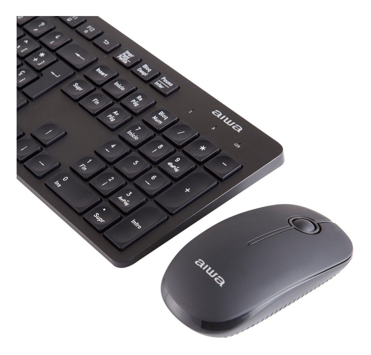 Aiwa Combo Teclado + Mouse Inalámbrico Fc783b Negro – imagen 3