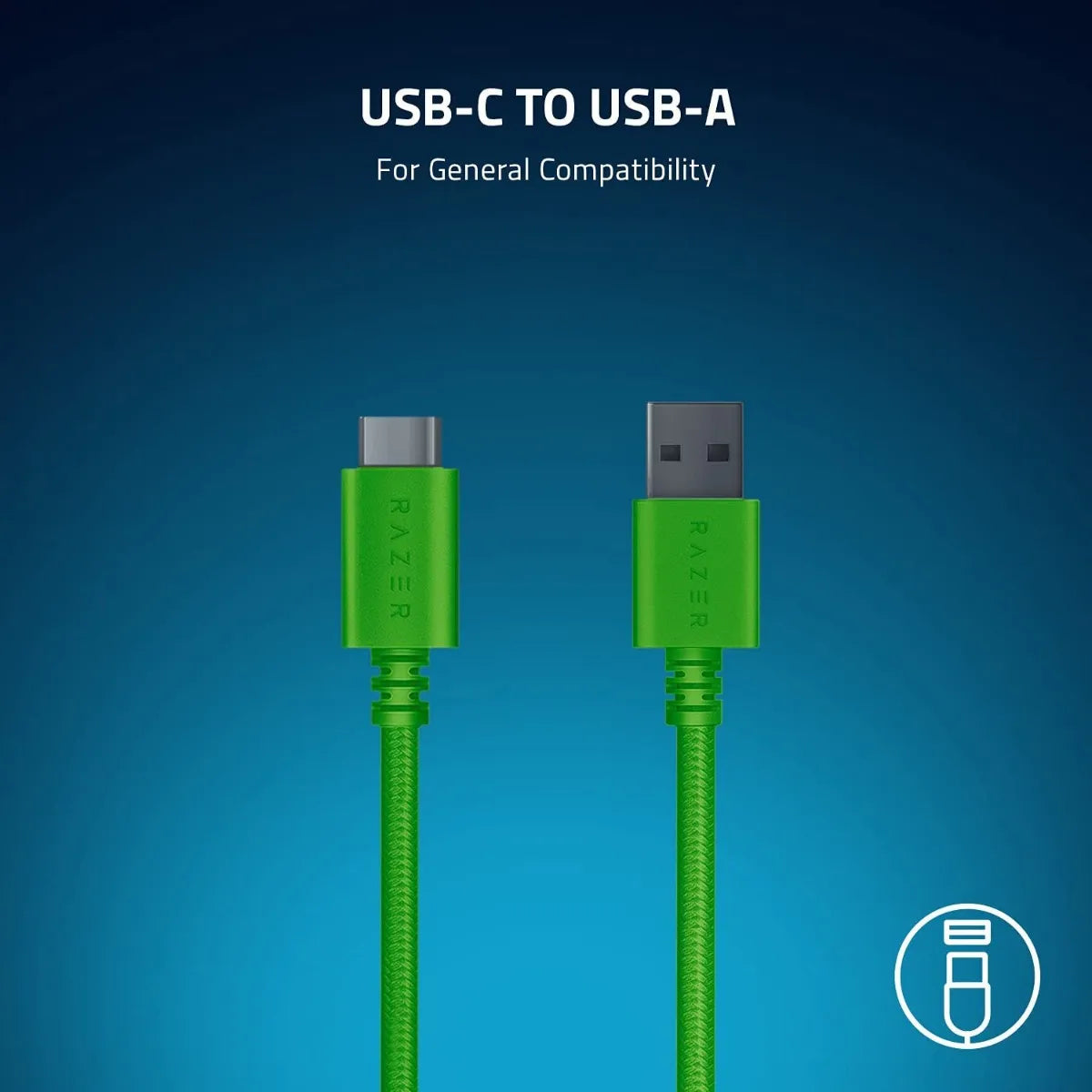 Razer Pbt Keycaps + Cable Para Teclados Mecánicos Ingles Us Verde – imagen 2