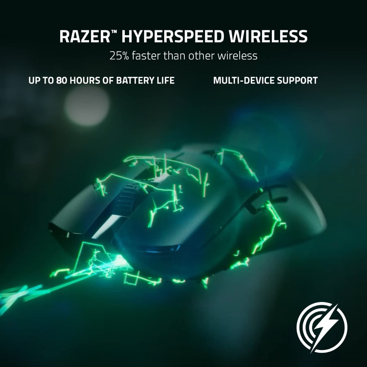 Mouse Gamer Razer Inalámbrico Recargable Viper V2 Pro 30000dpi Blanco – imagen 5