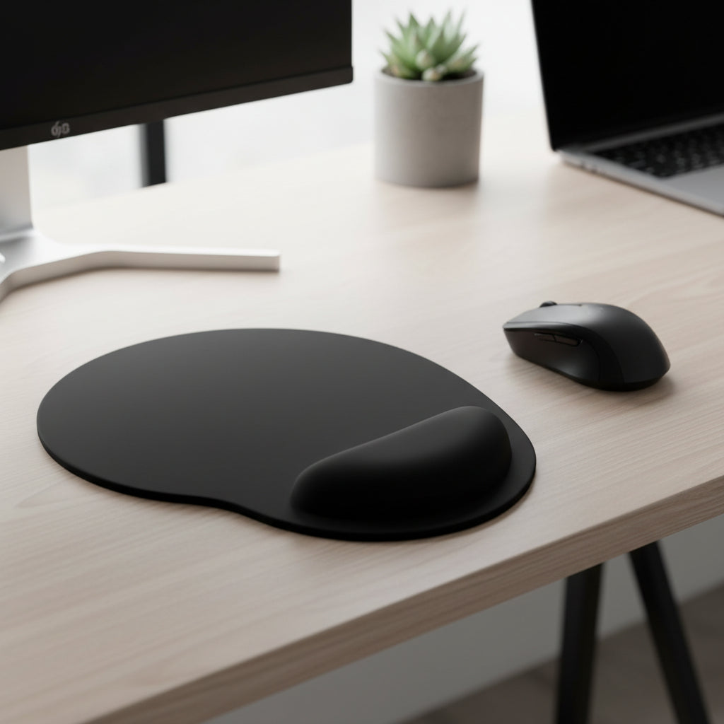 Mousepad Tecnolab TL095 Apoya Muñecas Negro – imagen 2