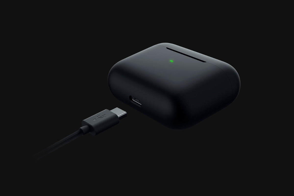 Audífonos Bluetooth Razer Hammerhead True Wireless X Led Negro – imagen 2