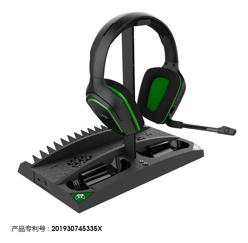 Soporte Estacion Multifuncional Cargador Xbox X/S Ipega PG-Xb007 Blanco – imagen 2