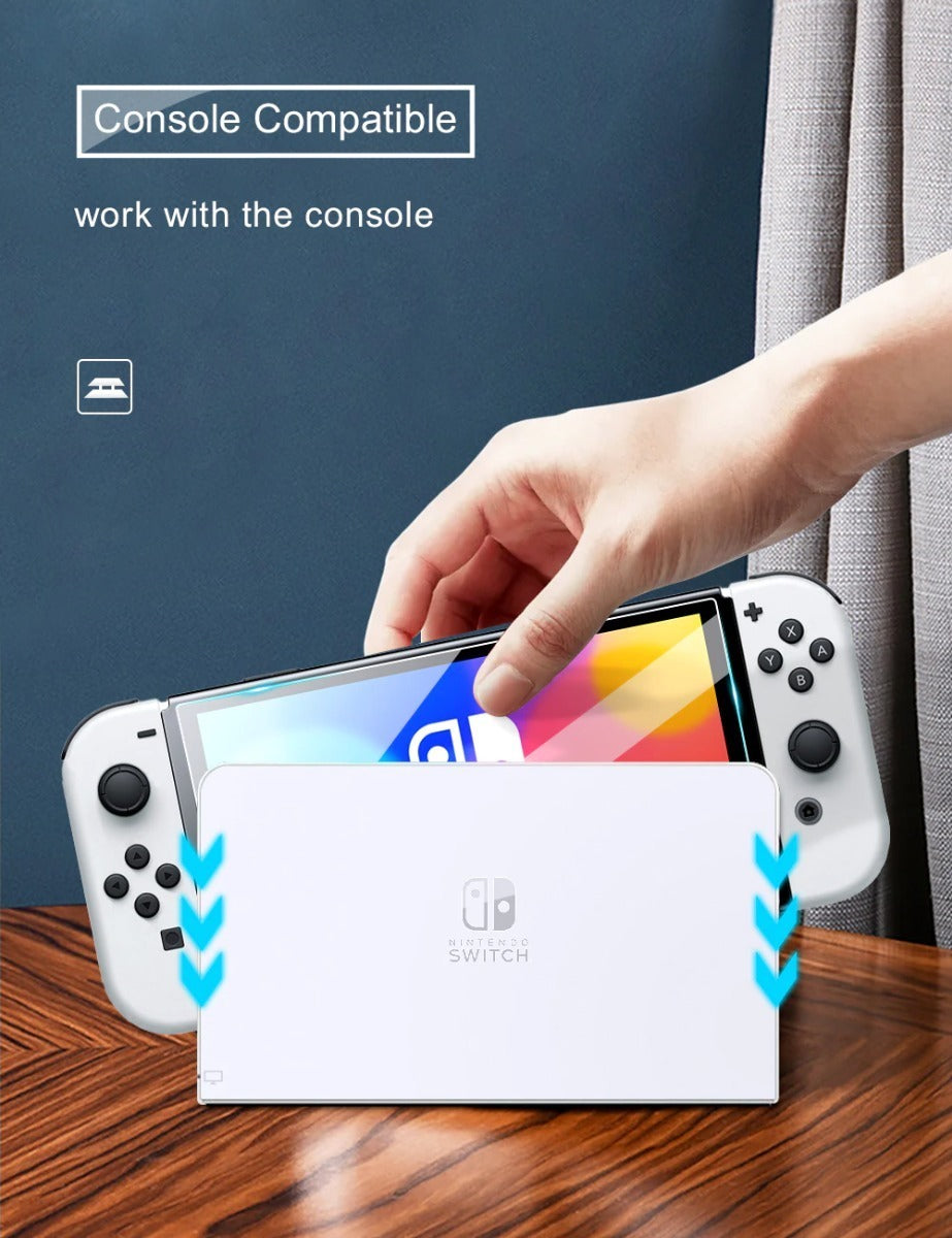 Lamina de Vidrio Templado Nintendo Switch Oled – imagen 2