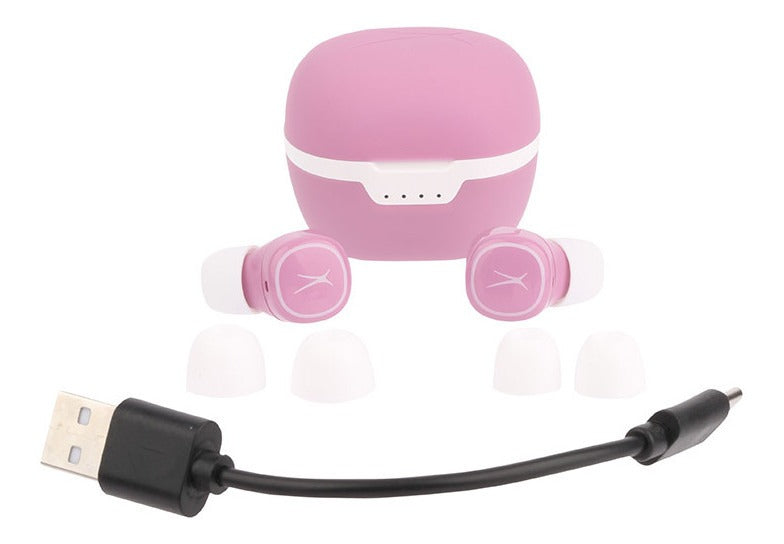 Audifonos Inalámbricos Bluetooth Altec Lansing Nanopods Mzx559 Rosado – imagen 4