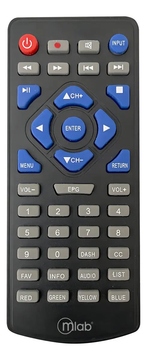 Televisor Color Digital Portatil 7 Pul Mlab Recargable Negro – imagen 2