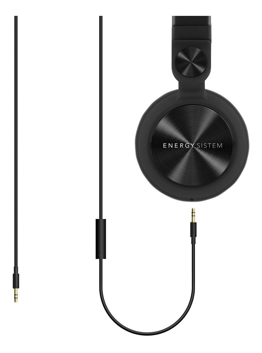 Audifonos Energy Sistem Dj2 Microfono Negro – imagen 2