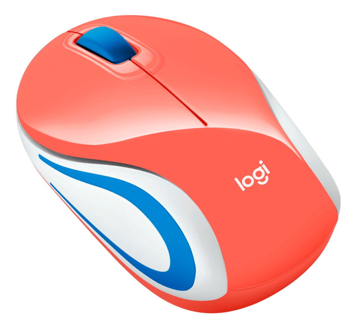 Mouse Inalambrico Logitech Mini M187 Coral – imagen 3