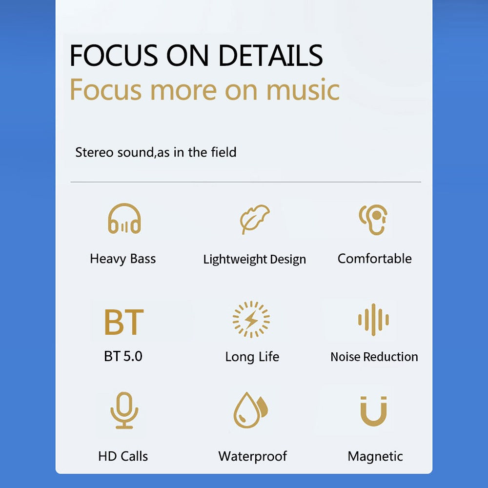 Audifonos Bluetooth Lenovo Deportivo He08 Negro – imagen 4