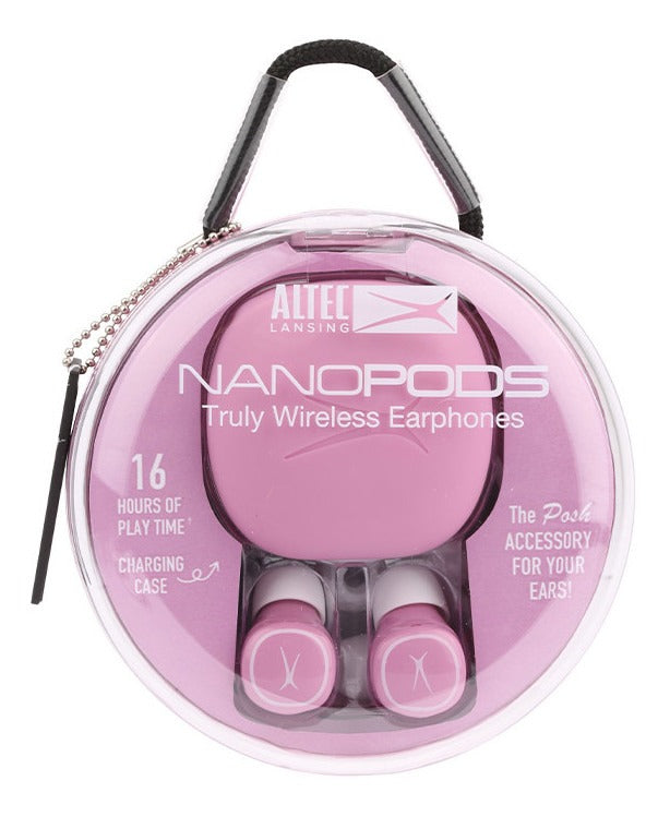Audifonos Inalámbricos Bluetooth Altec Lansing Nanopods Mzx559 Rosado – imagen 2