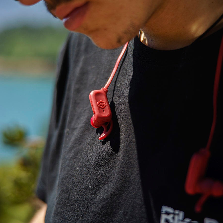 Audifonos Bluetooth Sleve Spc-x 2.0 Rojo – imagen 2
