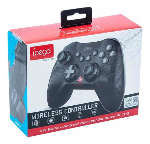 Control Joystick Bluetooth Ipega Pg-Sw020 Pc Ps3 Switch Negro – imagen 2