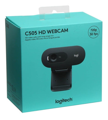Camara Web Webcam Logitech C505e 720P HD Negro – imagen 3