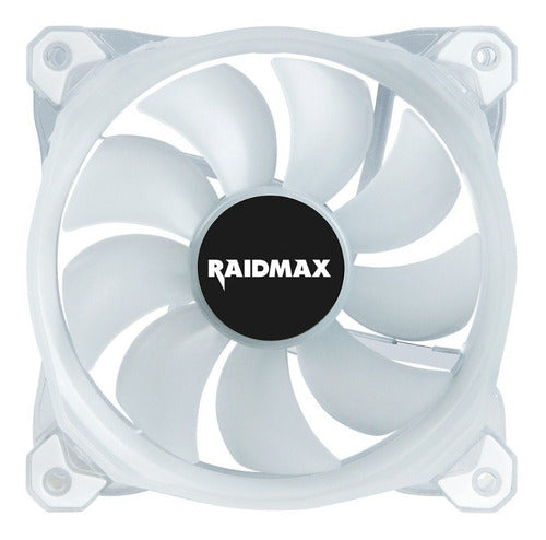 Ventilador Raidmax Nv-t120fwp RGB 120mm Blanco – imagen 2